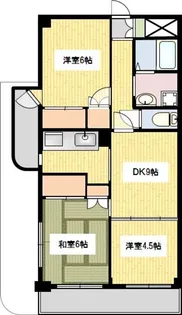 グランノアール光が丘【4階】の間取り