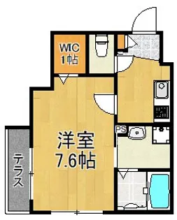 MAISON DE BON【1階】の間取り