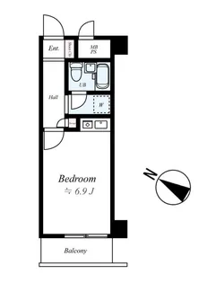 藤和シテイコープ代田橋【1階】の間取り