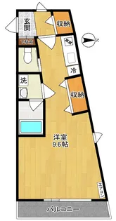 プランドール・パルII【1階】の間取り