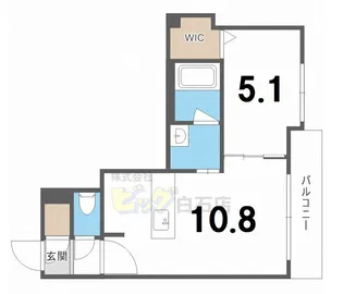 Balboni Sette【3階】の間取り
