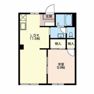 パストラル382A【1階】の間取り