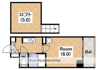 オーナーズマンション昭和町【6階】の間取り
