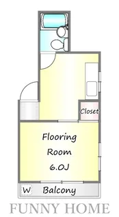 小川ビル【4階】の間取り