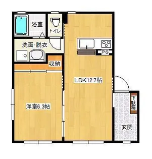 ルピナス【1階】の間取り