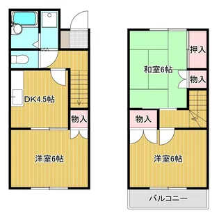 グリーンヒルズSHINODAの間取り