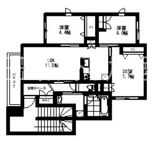 Residence Harunohi【4階】の間取り