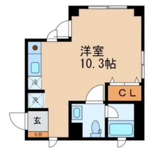 第一デュオレ スズエ【2階】の間取り