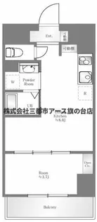 メインステージ大森本町【3階】の間取り