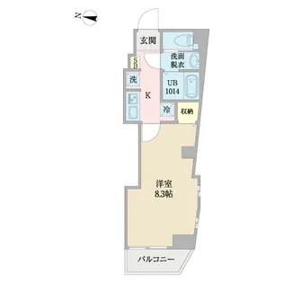 Mヒルズ【2階】の間取り
