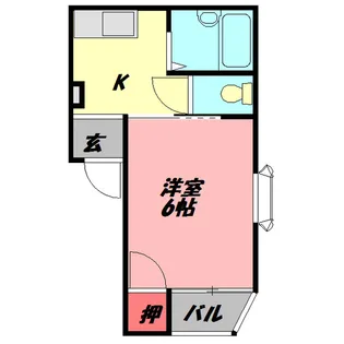メゾン大日【2階】の間取り