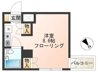 フェスタエディ【2階】の間取り
