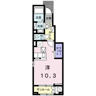 クレメント I【1階】の間取り