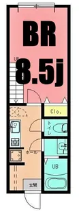 LEXIA井土ヶ谷【1階】の間取り