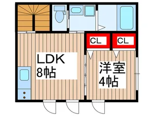 サクラーレ平井【2階】の間取り