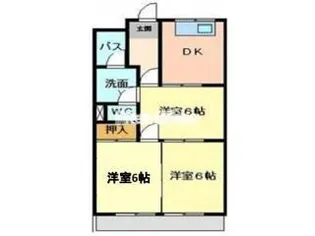 シャトータウン88【2階】の間取り