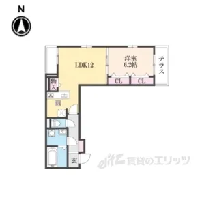 healcortK.N.【1階】の間取り