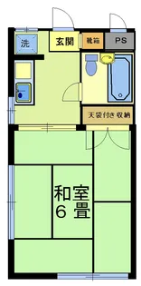 コーポ玉藤【2階】の間取り