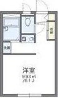 レオパレスBonheurI【2階】の間取り