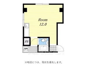 ジョウフクマンション【4階】の間取り
