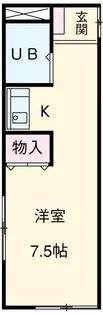 アトリエ春日館【3階】の間取り
