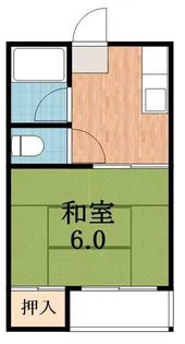 メゾン文の里【1階】の間取り