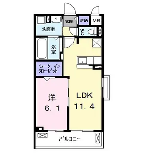 M.Y トヨクニ【2階】の間取り
