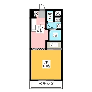SCARLETT HIME【5階】の間取り