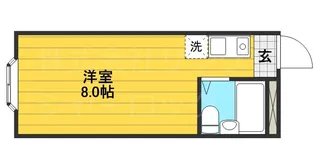 プラリネットハイツ【1階】の間取り