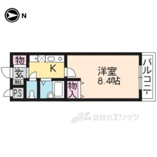 KYOマンション【2階】の間取り
