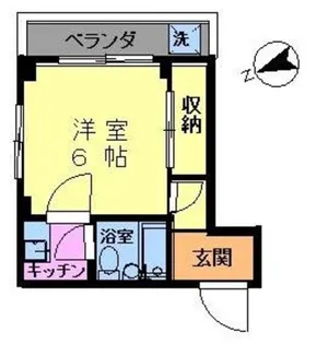 板橋フィットマンション【3階】の間取り