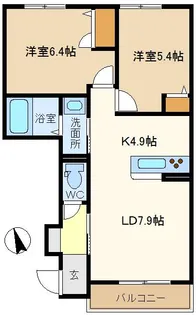 Via Lattea【1階】の間取り