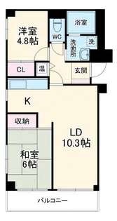 プライムアーバン武蔵小杉comodo【3階】の間取り