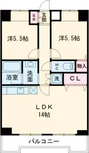 リンデンハイム赤塚【2階】の間取り
