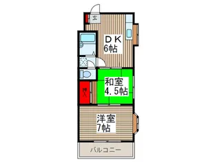 ロ-マリンダロ-ズ【3階】の間取り
