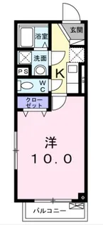 リバ・ビレッジ西中延【3階】の間取り