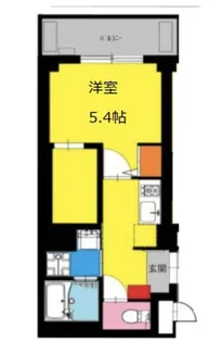 b’CASA浅草イースト【5階】の間取り