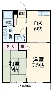 グランシャリオM【2階】の間取り
