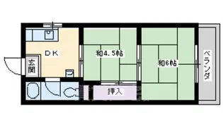 第3王子マンション【5階】の間取り