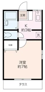 サウスポートII【1階】の間取り