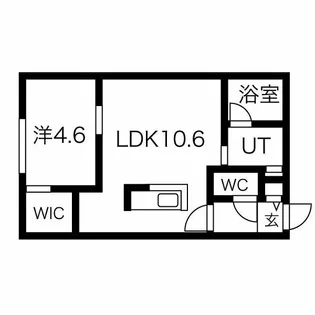 Next Hills【4階】の間取り
