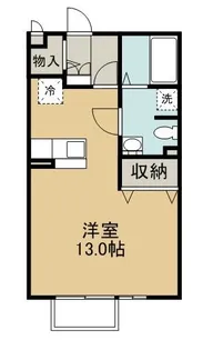 リヴピーク【2階】の間取り