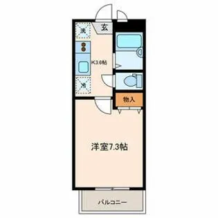 ザ ファースト プレイス【1階】の間取り