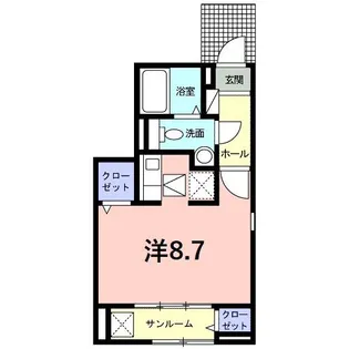 フィオーレ【1階】の間取り