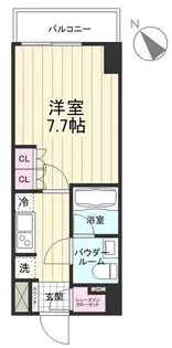 AZEST立川II【8階】の間取り