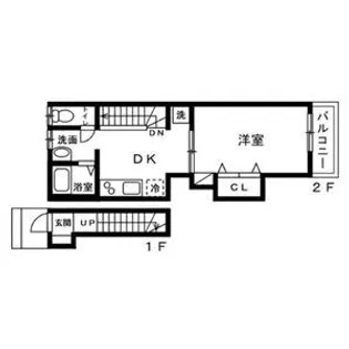 インパクトパレス【2階】の間取り