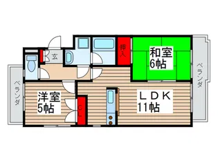 グレース松戸IV【2階】の間取り