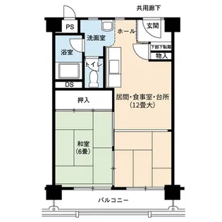 UR上飯田第2【11階】の間取り