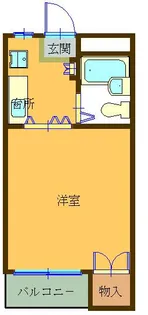 リバーサイドコスモ【3階】の間取り