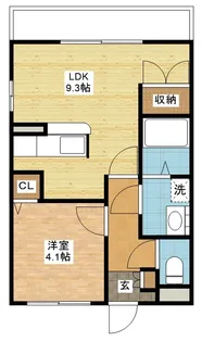 Casa Lusso【2階】の間取り